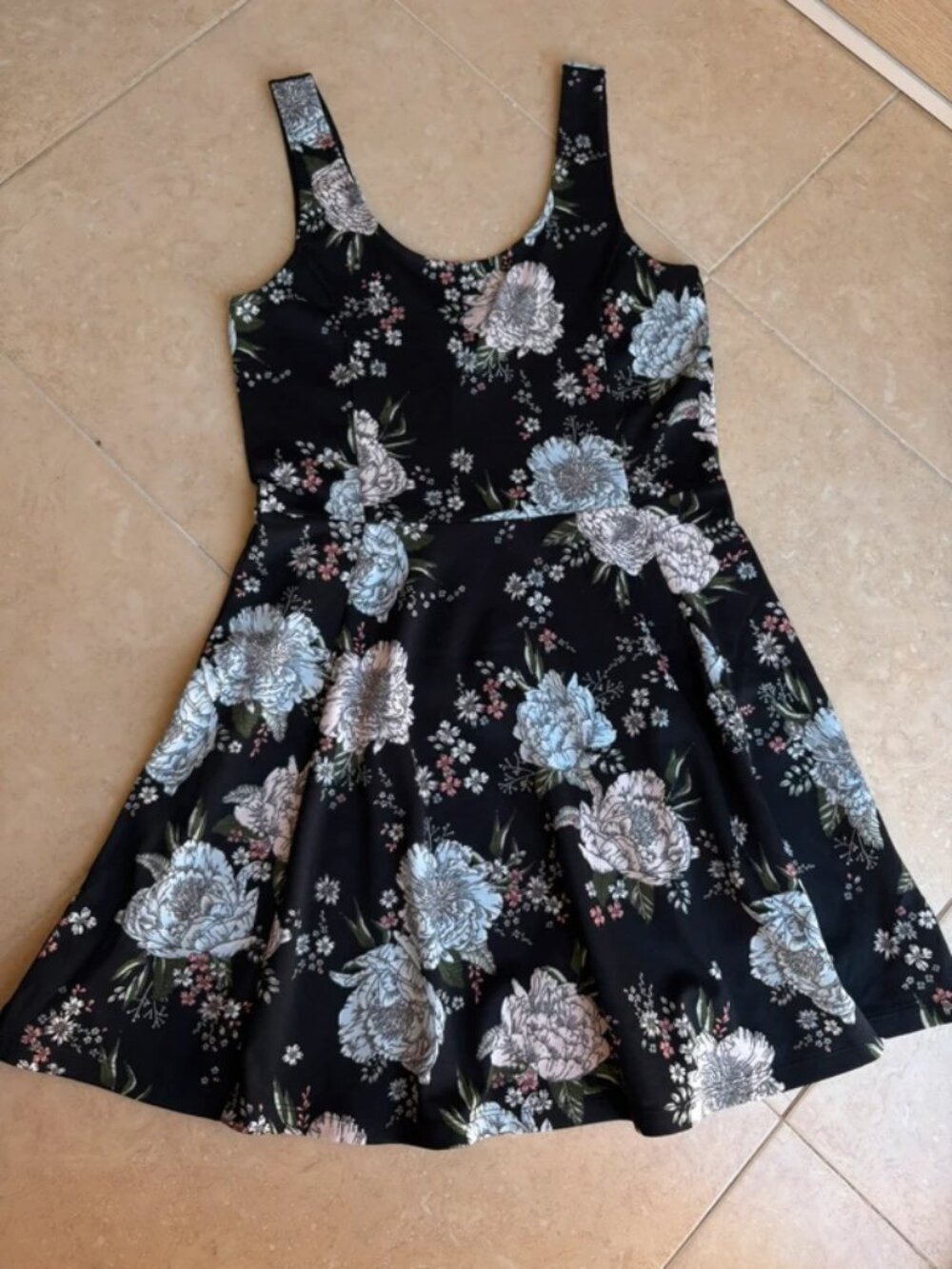Black Multicolor dress